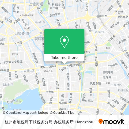杭州市地税局下城税务分局-办税服务厅 map