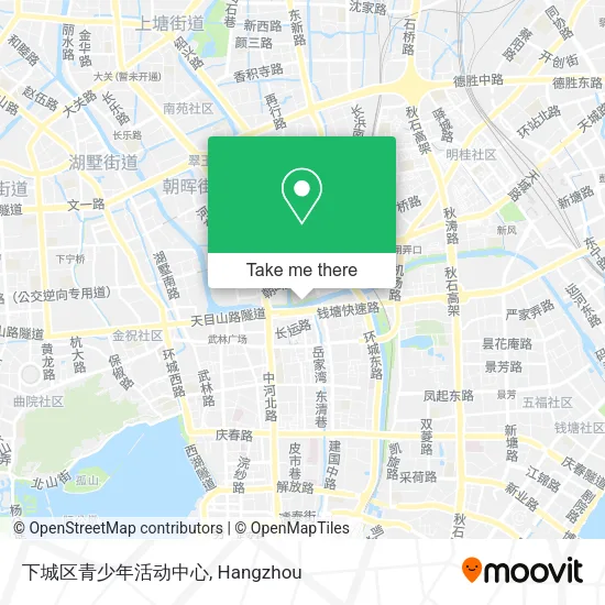 下城区青少年活动中心 map