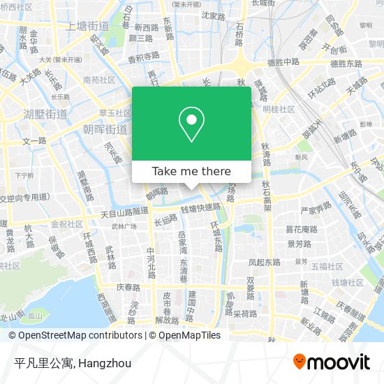平凡里公寓 map