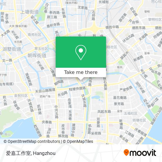 爱嘉工作室 map