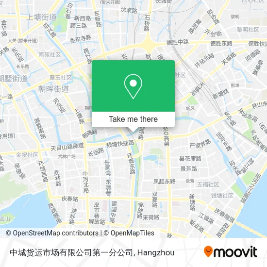 中城货运市场有限公司第一分公司 map