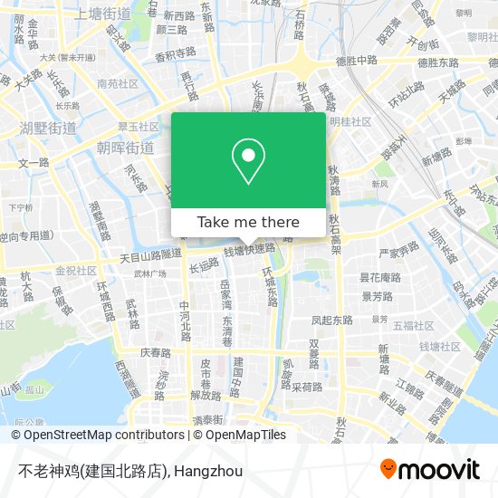 不老神鸡(建国北路店) map