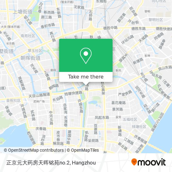 正京元大药房天晖铭苑no.2 map