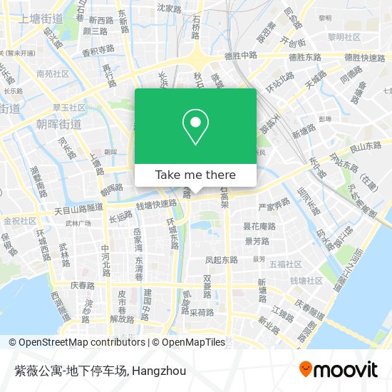 紫薇公寓-地下停车场 map