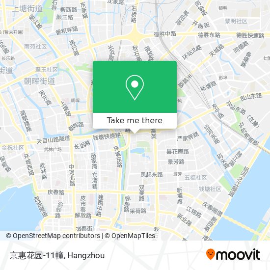 京惠花园-11幢 map