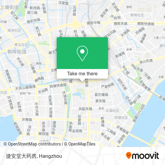 捷安堂大药房 map