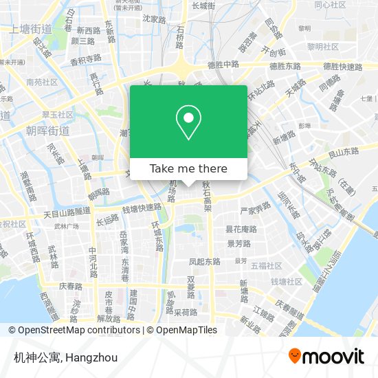 机神公寓 map