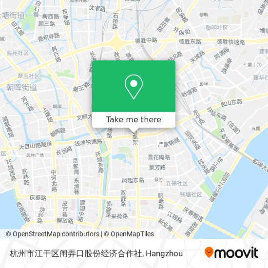 杭州市江干区闸弄口股份经济合作社 map