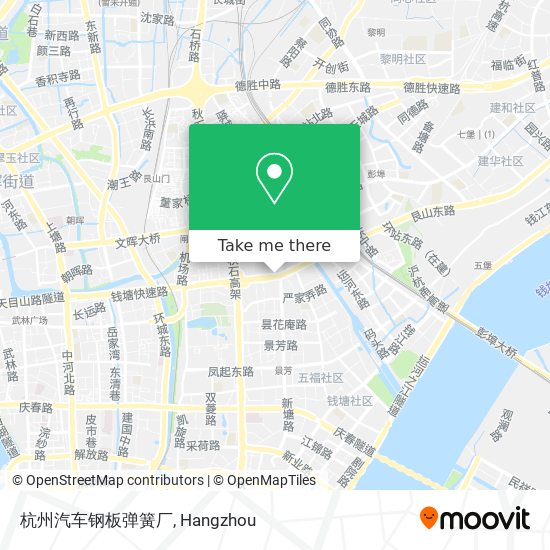 杭州汽车钢板弹簧厂 map