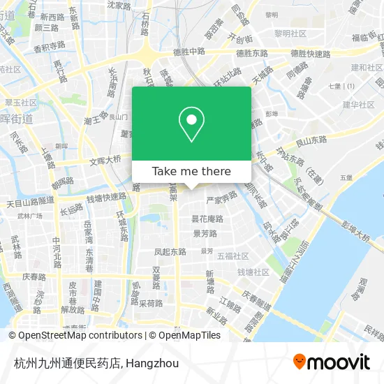 杭州九州通便民药店 map