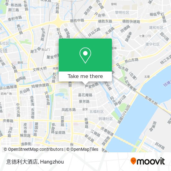 意德利大酒店 map