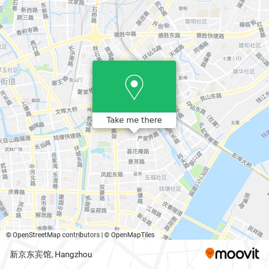 新京东宾馆 map