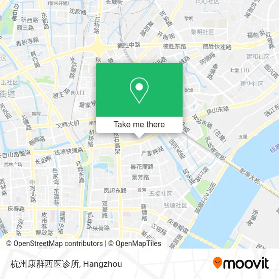 杭州康群西医诊所 map