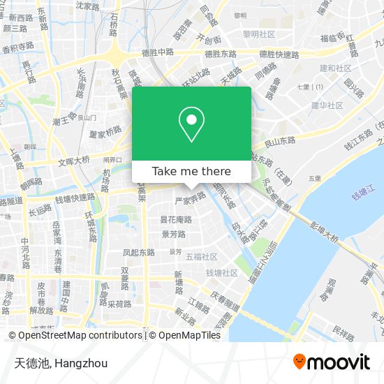 天德池 map