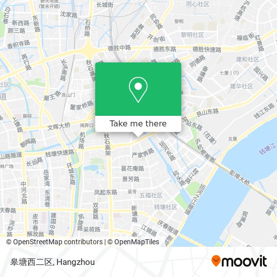 皋塘西二区 map