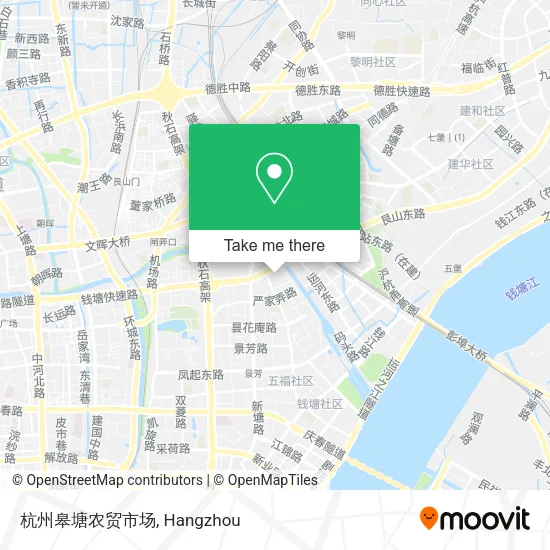 杭州皋塘农贸市场 map