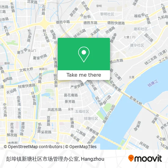 彭埠镇新塘社区市场管理办公室 map