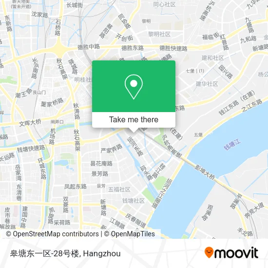 皋塘东一区-28号楼 map