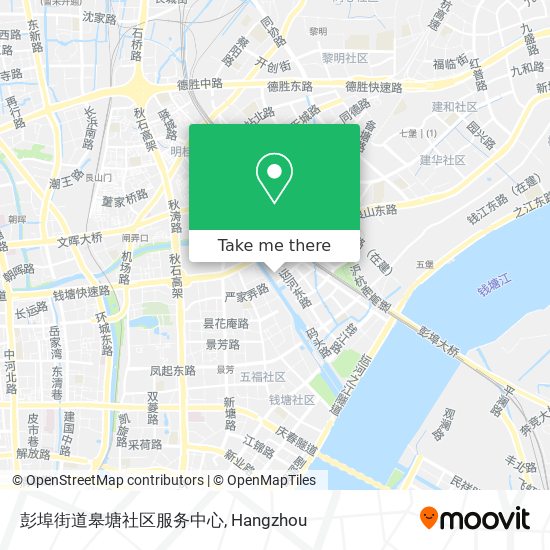 彭埠街道皋塘社区服务中心 map