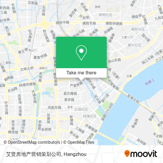 艾贤房地产营销策划公司 map