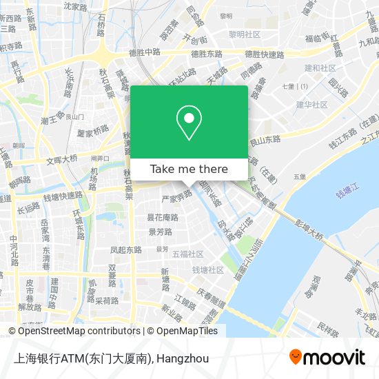上海银行ATM(东门大厦南) map