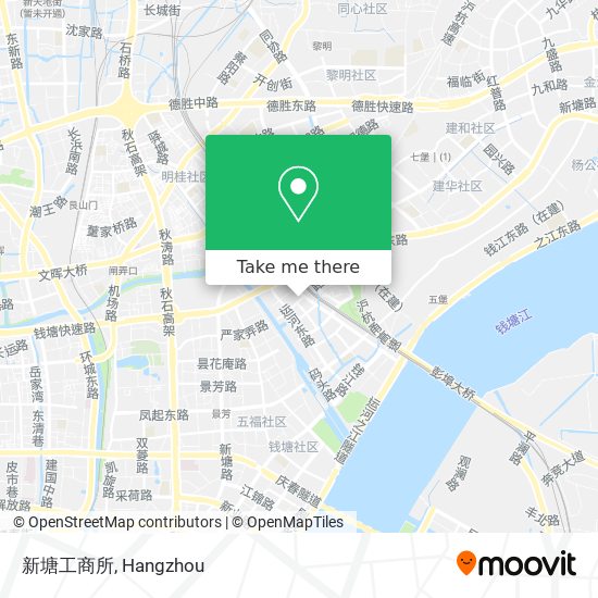 新塘工商所 map