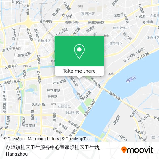 彭埠镇社区卫生服务中心章家坝社区卫生站 map