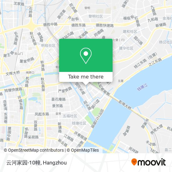 云河家园-10幢 map