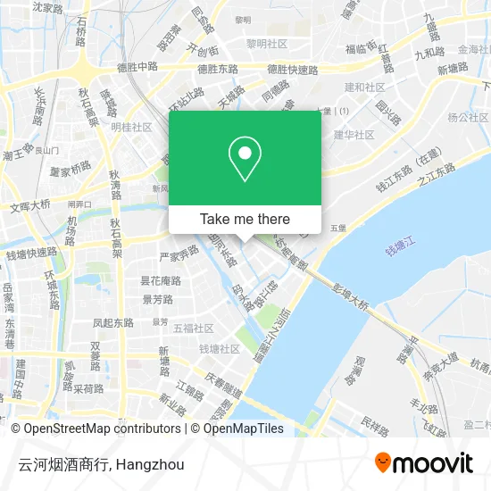 云河烟酒商行 map