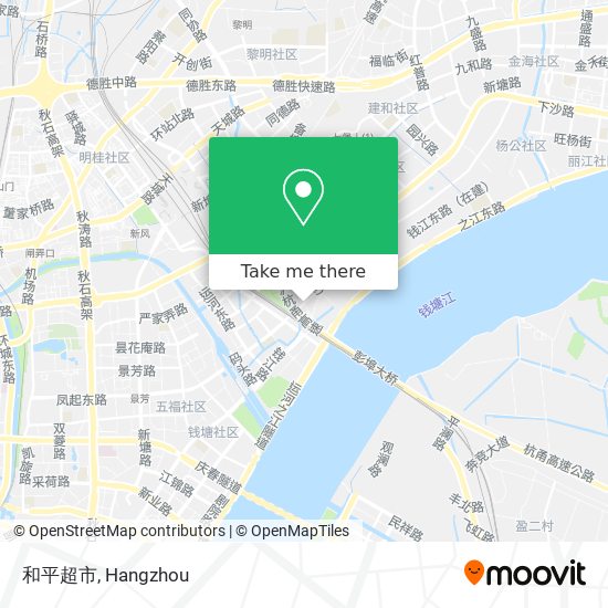 和平超市 map