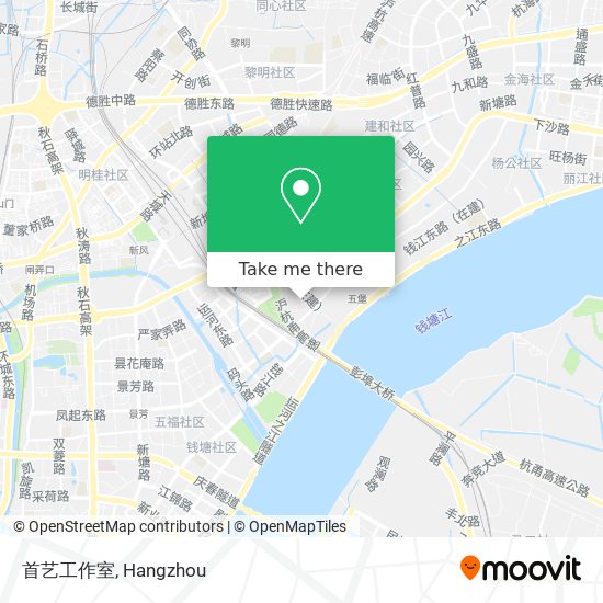 首艺工作室 map