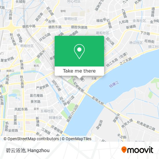 碧云浴池 map