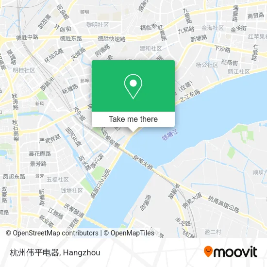 杭州伟平电器 map