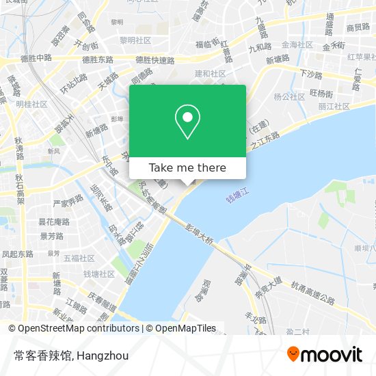 常客香辣馆 map