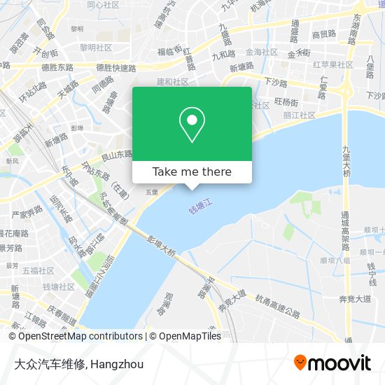 大众汽车维修 map