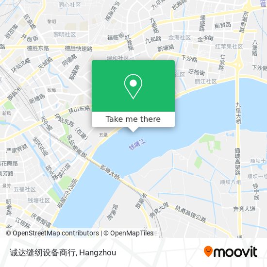 诚达缝纫设备商行 map