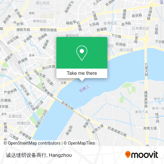 诚达缝纫设备商行 map
