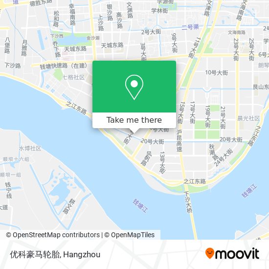 优科豪马轮胎 map