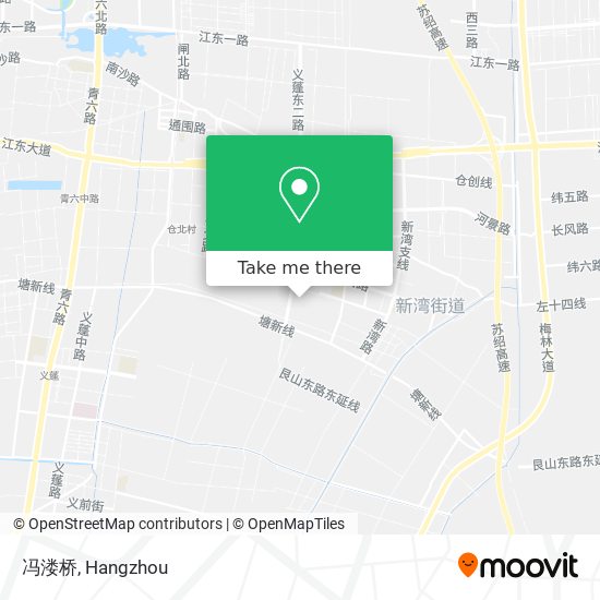 冯溇桥 map