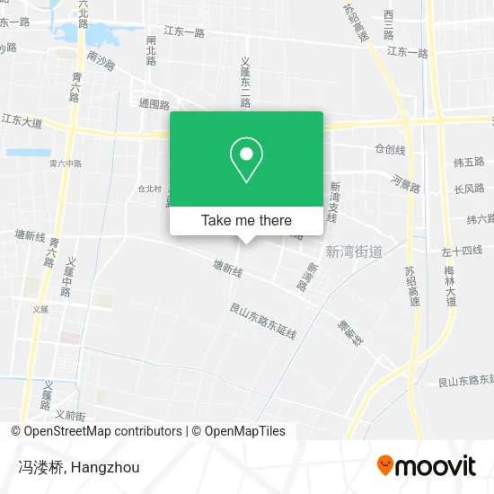冯溇桥 map