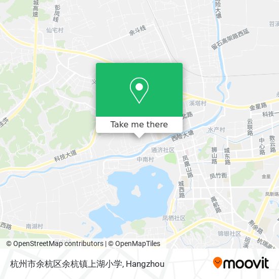 杭州市余杭区余杭镇上湖小学 map