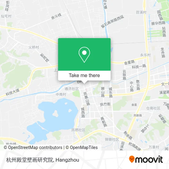 杭州殿堂壁画研究院 map