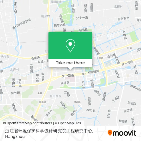 浙江省环境保护科学设计研究院工程研究中心 map