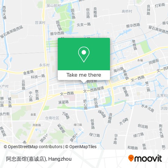 阿忠面馆(嘉诚店) map