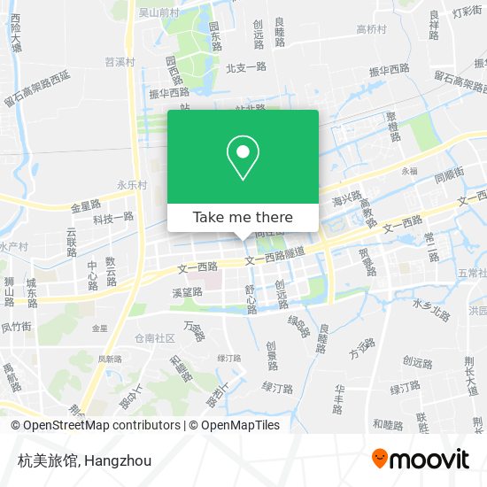 杭美旅馆 map