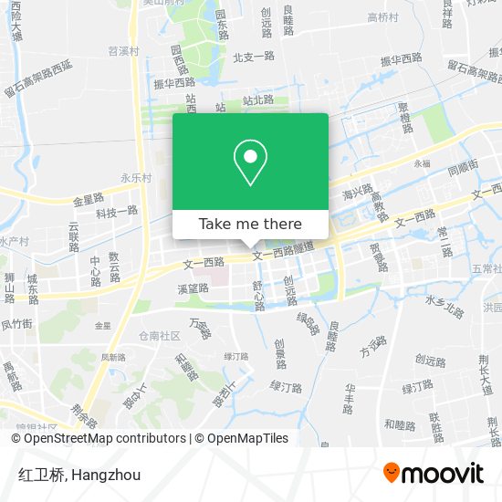 红卫桥 map