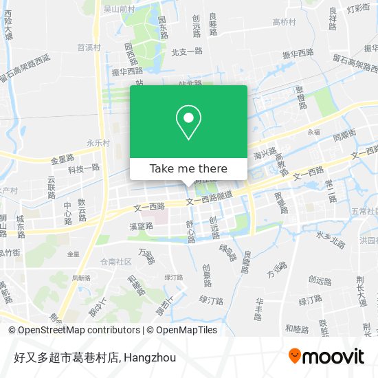 好又多超市葛巷村店 map