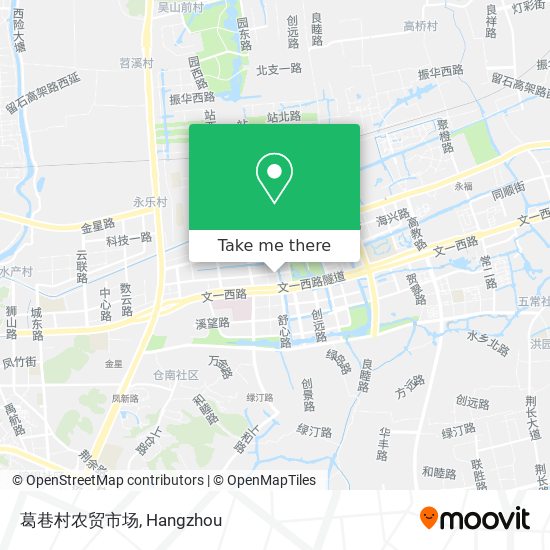 葛巷村农贸市场 map