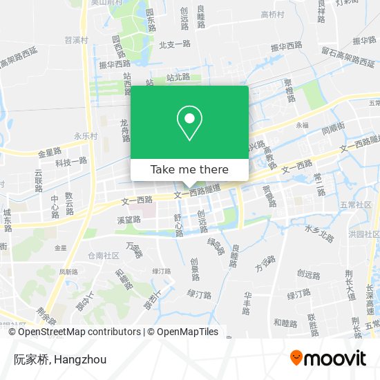 阮家桥 map
