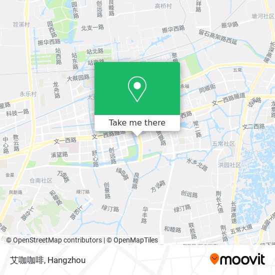 艾咖咖啡 map